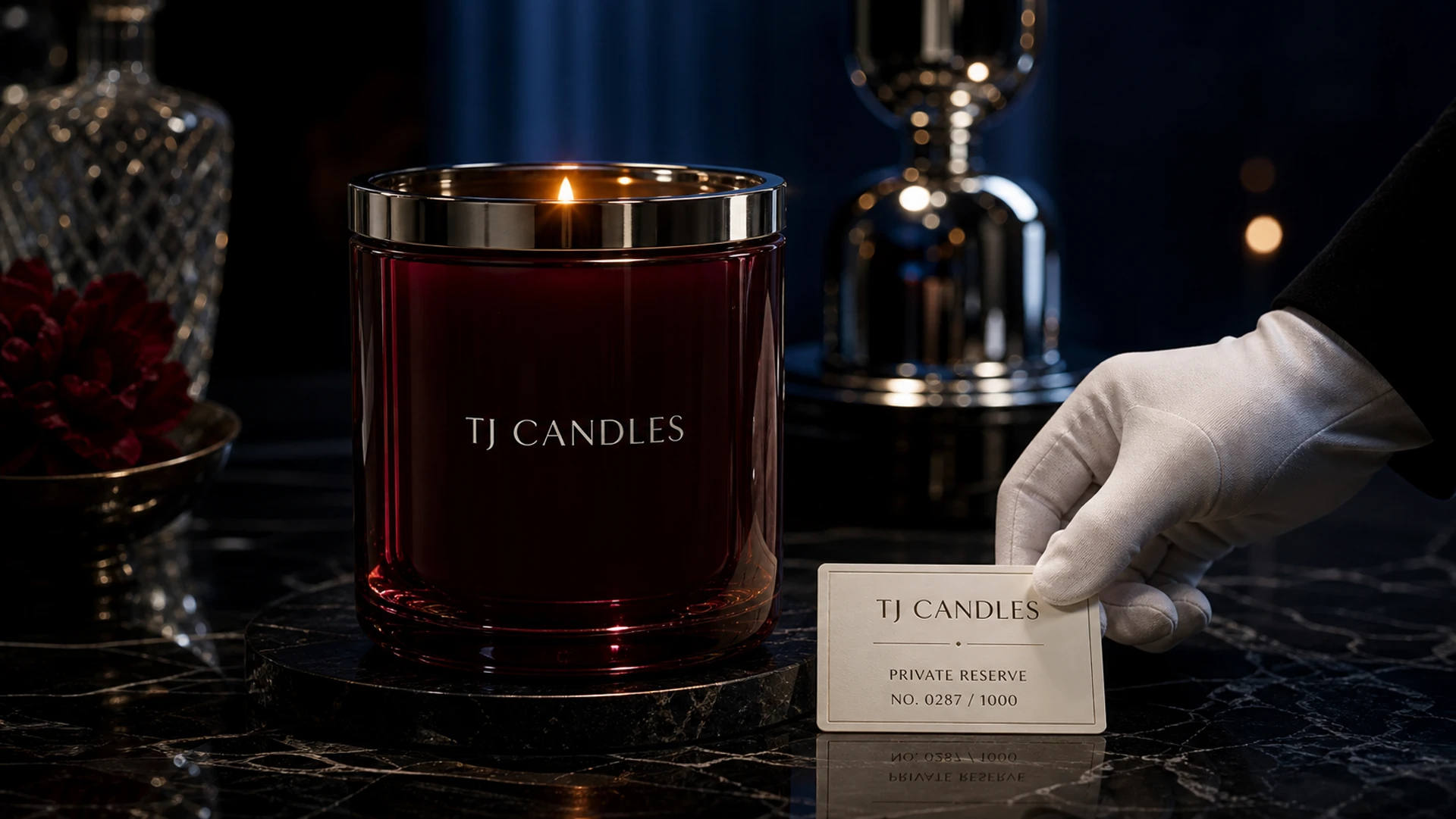 TJ CANDLES private reserve candle